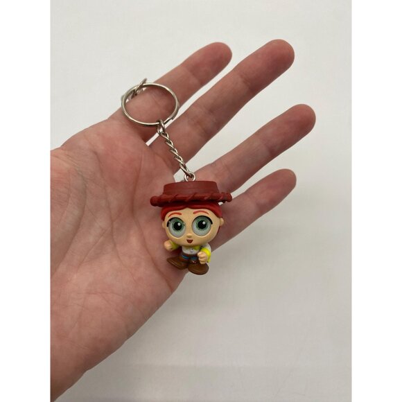 Upcycled Disney Toy Story Jessie Keychain: Vintage Toy Charm for Purses & Bags - Picture 4 of 4